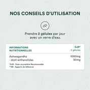 Supplément Bio Ashwagandha | Supplément Ashwagandha | Wellvita