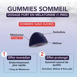 Bonbons Vitaminés Pour Le Sommeil | Gummies Sommeil | Wellvita