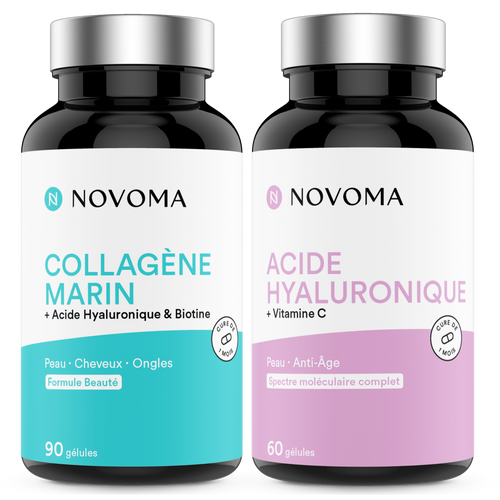 Pack Beauté NOVOMA - Collagène + Acide Hyaluronique - Wellvita CI
