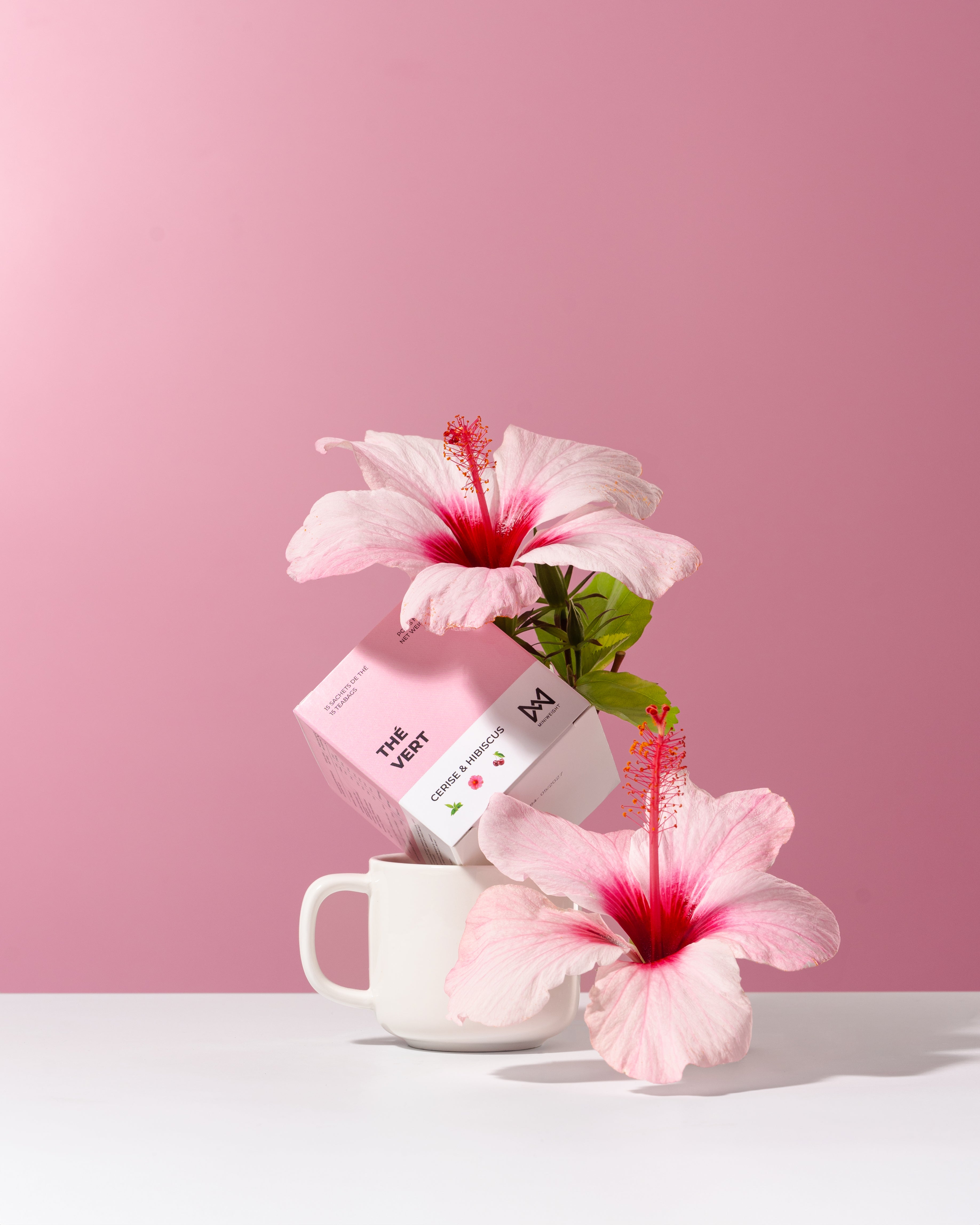 Thé Vert Anti-Cellulite - Cerise & Hibiscus