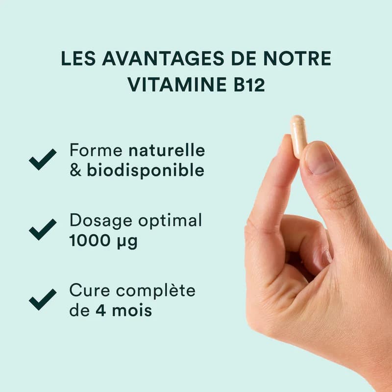 Supplément de vitamine B12 | Supplément B12 | Wellvita