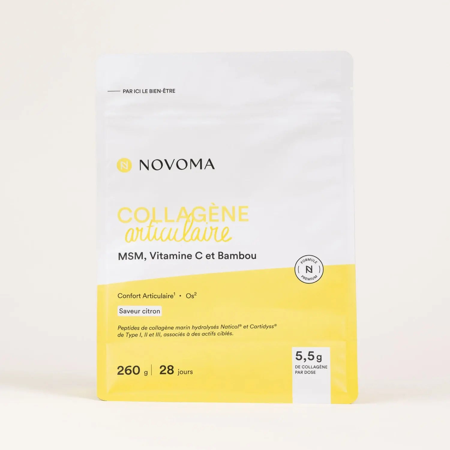 Collagène Articulaire Novoma Citron