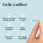 Iode Marin Bio : gélules végétales faciles à avaler, sans additif, fabriqué en France