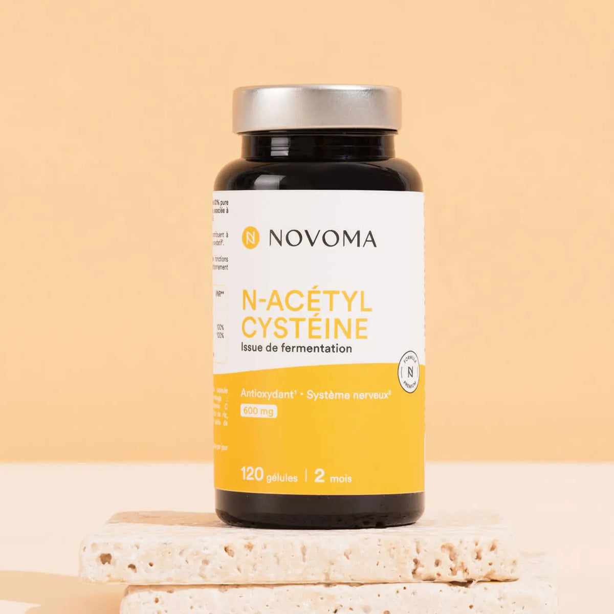 N-Acétylcystéine NAC issue de fermentation naturelle, vitamines C et E