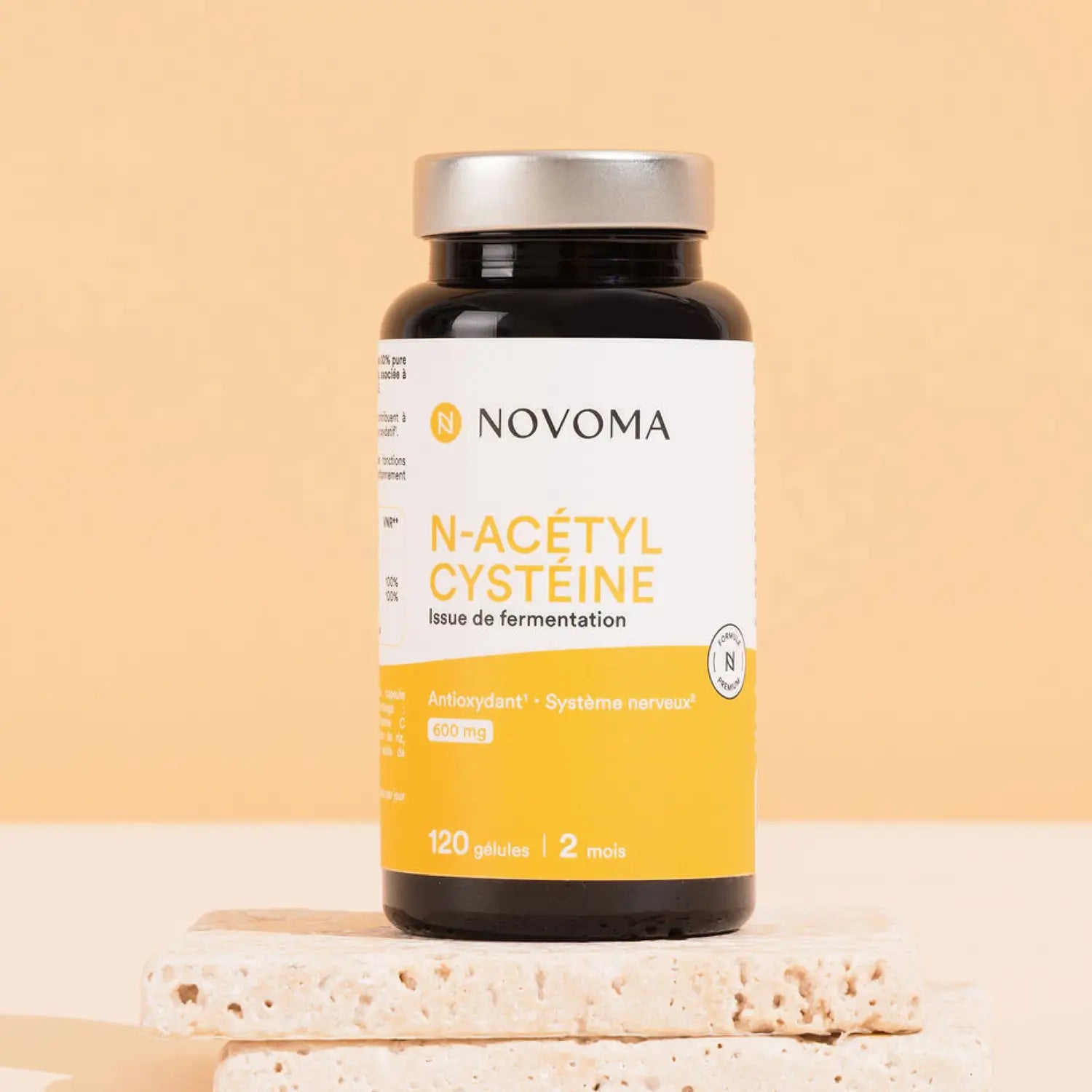 N-Acétylcystéine NAC issue de fermentation naturelle, vitamines C et E